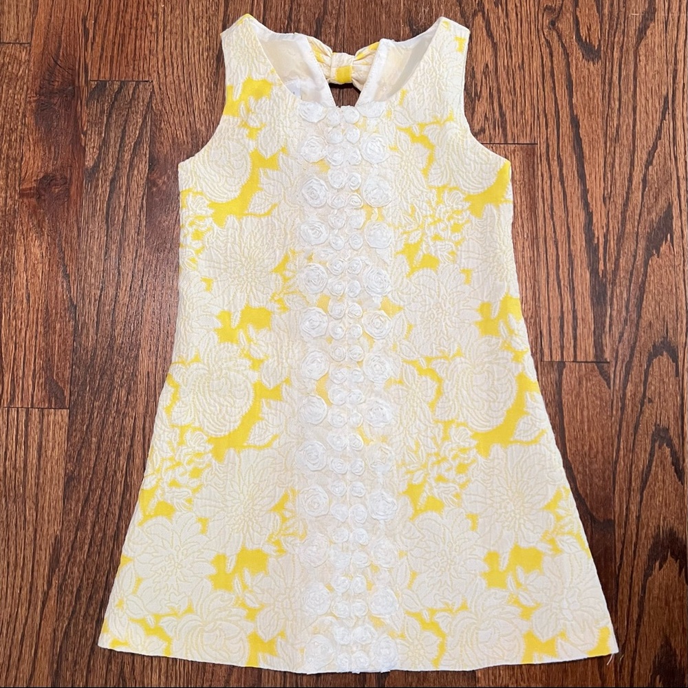 4t Bonnie Jean Yellow sleeveless dress